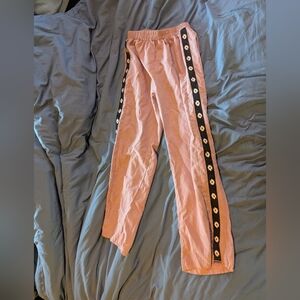 SHEIN Dusty Pink Elastic Waist Pants